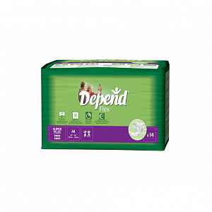 Depend plenkové kalhotky Flex Super Plus M 14ks