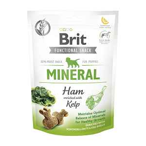 Brit Care Dog Functional Snack Mineral Ham for puppies 150g