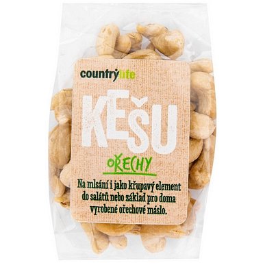 Country Life Kešu ořechy 100g