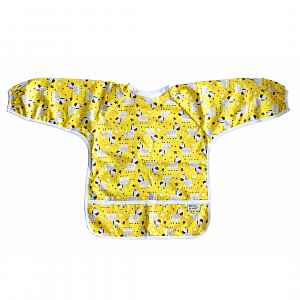 GaGa's pleny Bryndák s rukávy Žlutá zebra