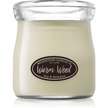 Milkhouse Candle Co. Creamery Warm Wool vonná svíčka 142 g Cream Jar