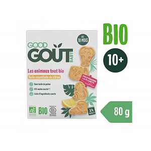 GOOD GOUT BIO Zvířátka citronová 80 g