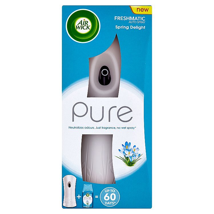 Air Wick Pure Freshmatic difuzér a náplň do osvěžovače vzduchu svěží vánek 250 ml