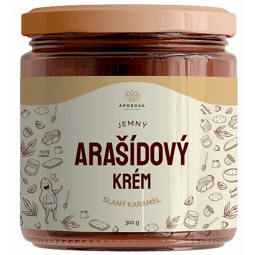Aporosa Arašídový krém se slaným karamelem 300g