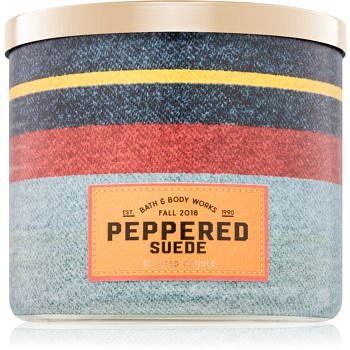 Bath & Body Works Peppered Suede vonná svíčka 411 g I.