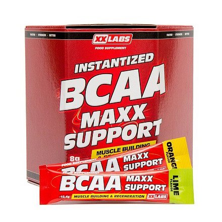 BCAA Maxx Support 60 sáčků 620g pomeranč-limetka