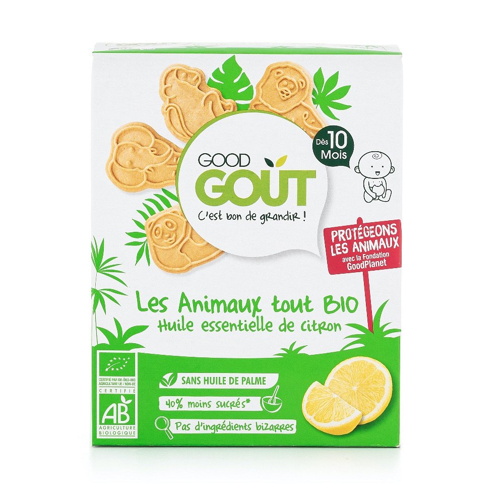 GOOD GOUT BIO Zvířátka citronová 80 g