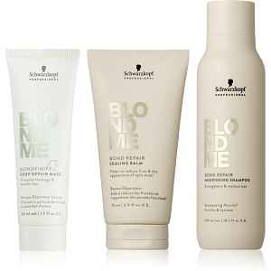 Schwarzkopf Professional Blondme Repair Nourishing Set sada pro blond vlasy