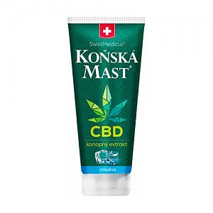 SwissMedicus Koňská mast s CBD chladivá 200ml