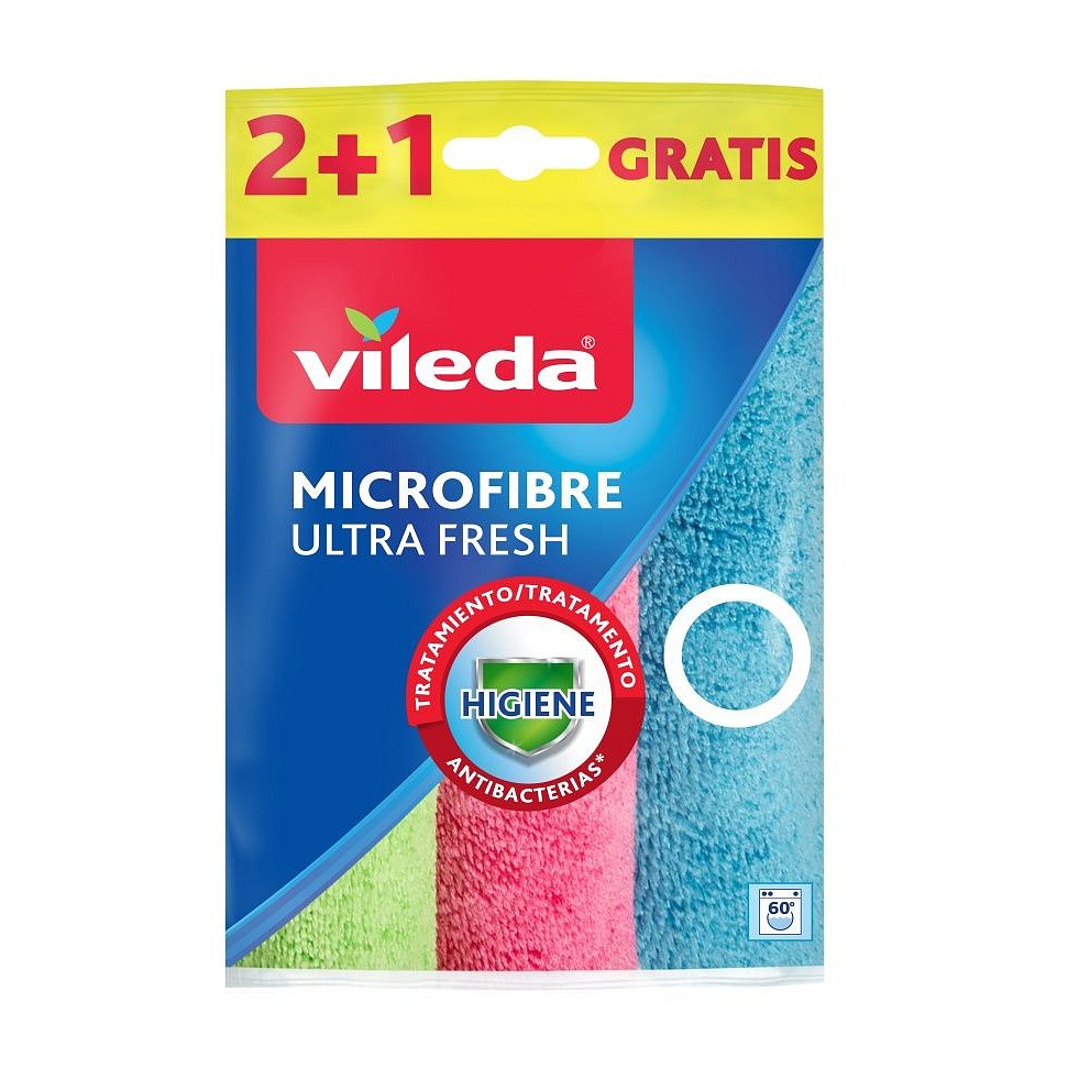 Vileda Microfibre Ultra Fresh mikrohadřík 2+1 ks