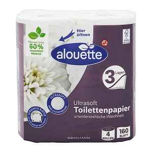 alouette Toaletní papír Ultrasoft 3vrstvý