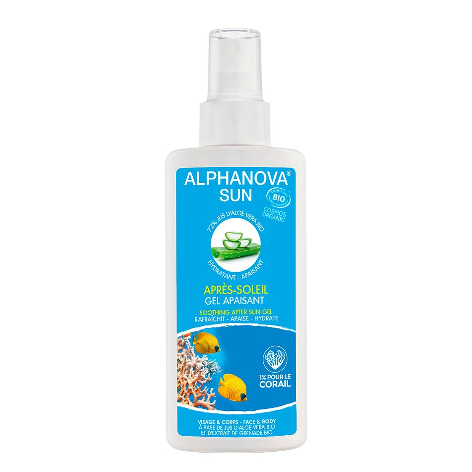 Alphanova SUN BIO Zklidňující gel po opalování 125 ml