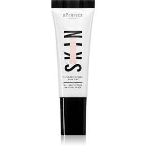 BPerfect Skin Fusion Travel mini tónovací krém cestovní balení odstín light/medium neutral peach 10 ml