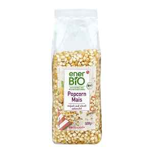 enerBiO BIO kukuřice na přípravu popcornu 500 g