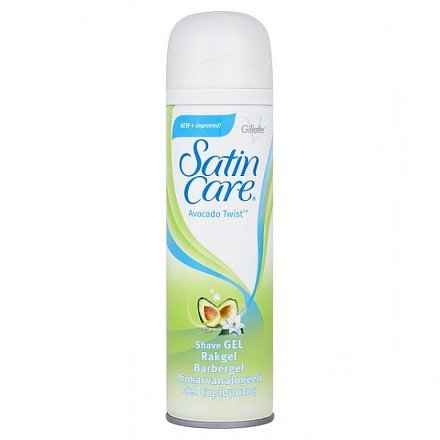 Gillette Satin Care gel holení AvocadoTwist 200ml