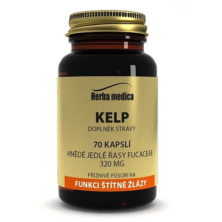 Herba medica Kelp 320 mg, 60 kapslí