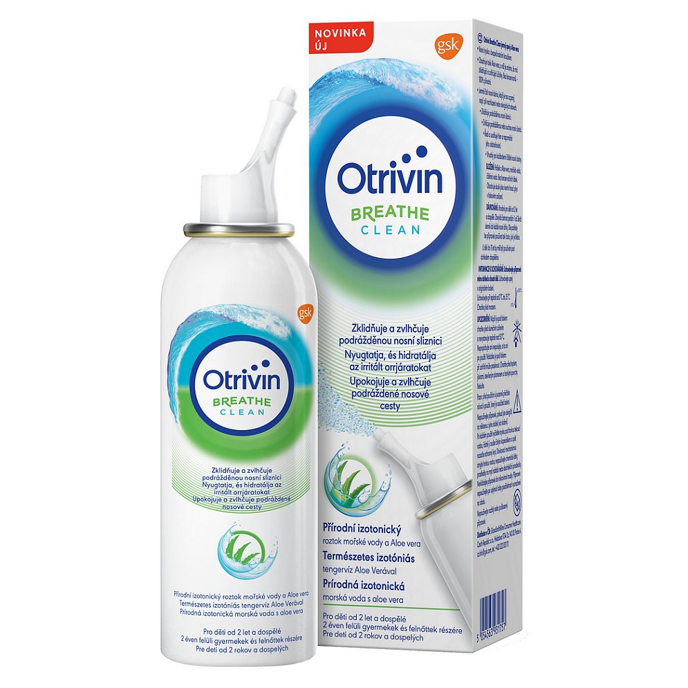 OTRIVIN Breathe clean sprej s aloe vera 100 ml