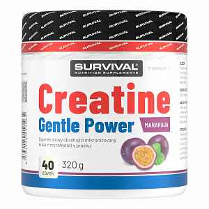 Survival Creatine Monohydrate Gentle Power 320 g marakuja