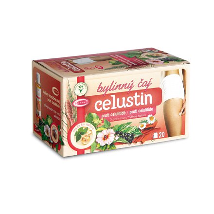 TOPVET čaj bylinný Celustin proti celulit. 20x1.5g