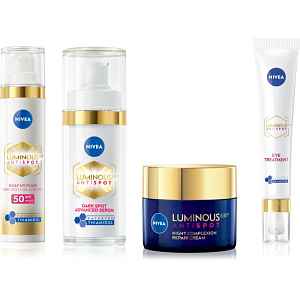 NIVEA Luminous sada pro rozjasnění a vyhlazení pleti