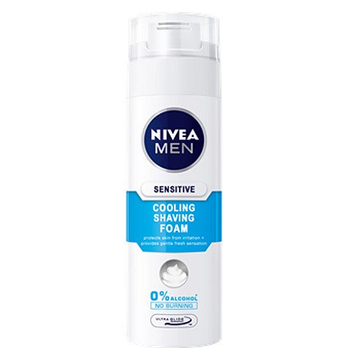 Nivea Pěna na holení Sensitive Cooling 200 ml