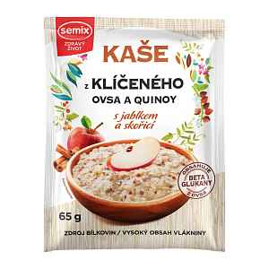 Semix Kaše z klíčeného ovsa a quinoy s jablky a skořicí 65 g