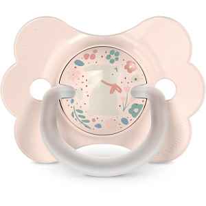 Suavinex Butterfly Wonderland SX Pro Physiological 0-6 m dudlík Pink Rabbit 1 ks