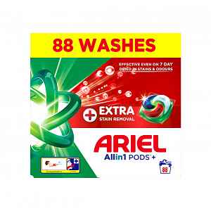 Ariel Extra Clean Allin1 kapsle na praní 88 ks