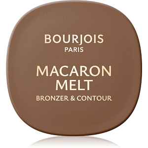 Bourjois Macaron Melt Bronzer & Contour bronzer a konturovací pudr 2 v 1 odstín 02 Milky Mocha 5 g