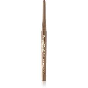 Dermacol Micro Eyeliner Waterproof voděodolná tužka na oči odstín 03 Dark Brown 1 g