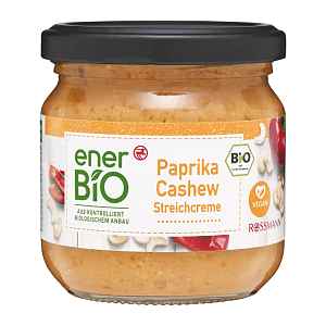 enerBiO BIO pomazánka s červenou paprikou a kešu ořechy 180 g