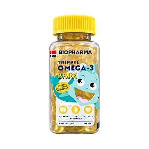 HLH BioPharma Omega 3 detské žuvacie kapsule 144 kapsúl