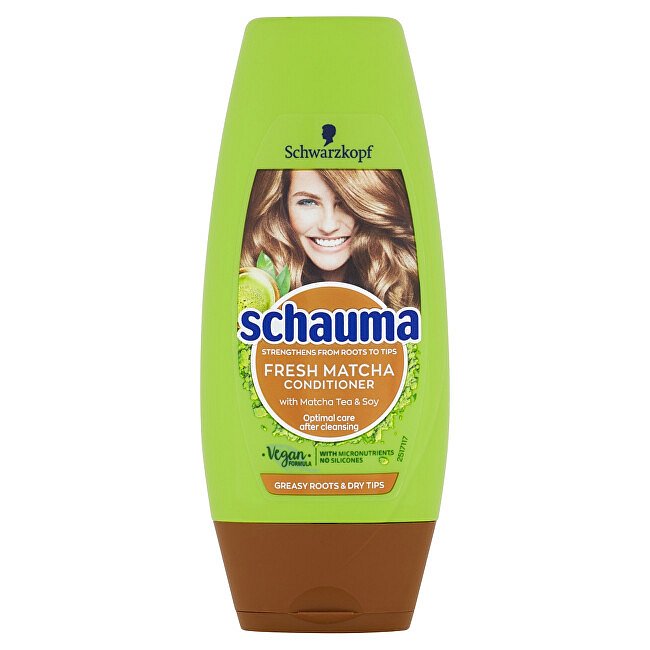 Schauma Balzám pro mastné kořínky a suché konečky Fresh Matcha 200 ml