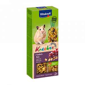 Vitakraft Kräcker křeček hrozny a ořechy 2 ks