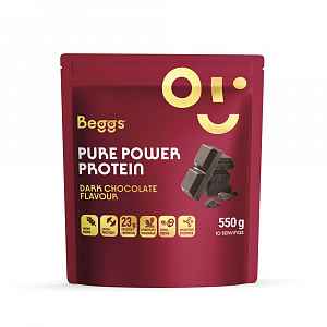 Beggs Pure Power Protein dark chocolate 550 g