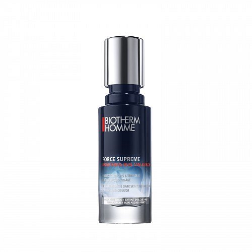 Biotherm FORCE SUPREME Dual Concentrate dvojité rozjasňující sérum 20ml + dárek BIOTHERM - kosmetická taštička