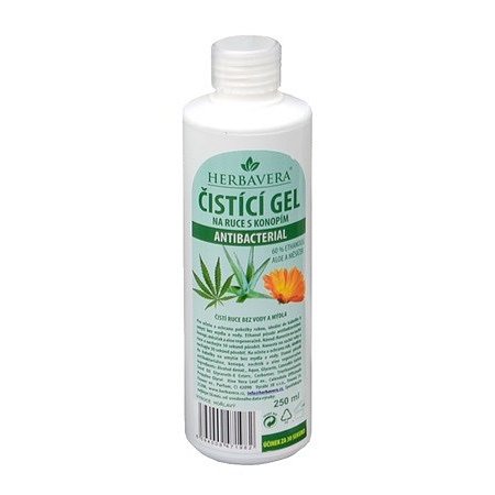 Čistící gel antibacterial HERBAVERA 250ml