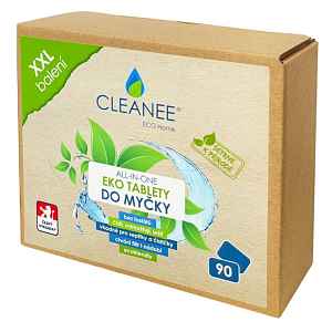 CLEANEE EKO Tablety do myčky 90 ks