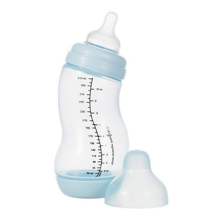 Difrax S-baby lavička Anticolic světle modrá 310ml