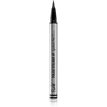 Rude Cosmetics Police dlouhotrvající oční linky ve fixu odstín Bail Bond (Black) 2,8 g