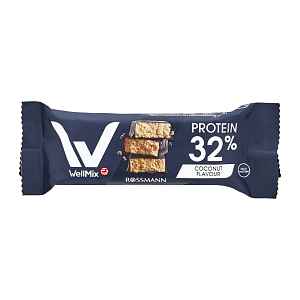 WellMix Proteinová tyčinka v čokoládě s příchutí kokosu  35 g