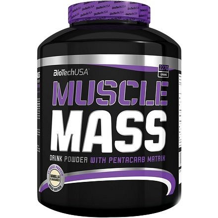 BioTech USA Muscle Mass Čokoláda 4500g