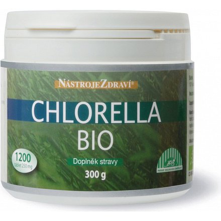 Chlorella BIO 300 g tablety 1200 NástrojeZdraví