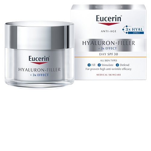 Eucerin Hyaluron-Filler + 3xEffect denní krém pro normální a smíšenou pleť 50ml