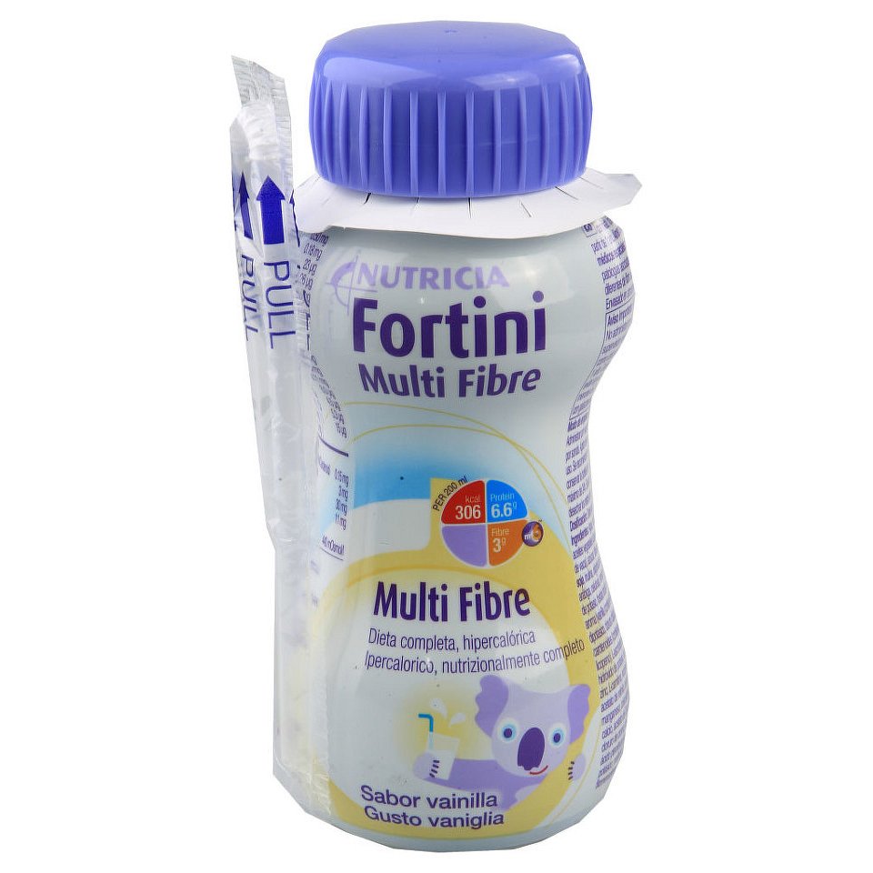 FORTINI PRO DĚTI S VLÁKNINOU, VANILKOVÁ PŘÍCHUŤ perorální SOL 1X200ML