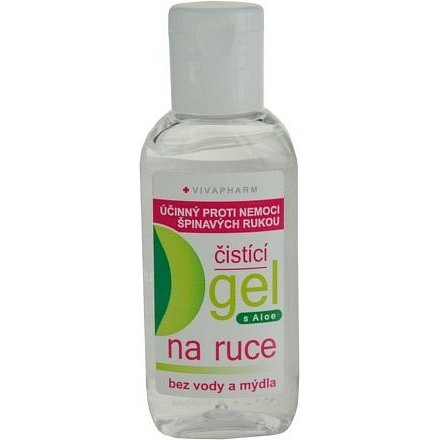 Vivapharm antibakteriální gel na ruce s Aloe 50 ml