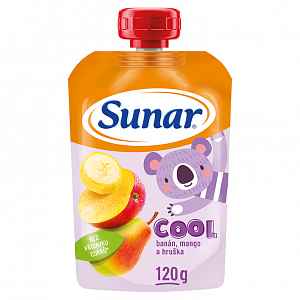 Sunárek Cool ovoce hruška mango banán 120g