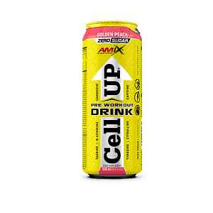 Amix CellUP PreWorkout Drink 500 ml golden peach