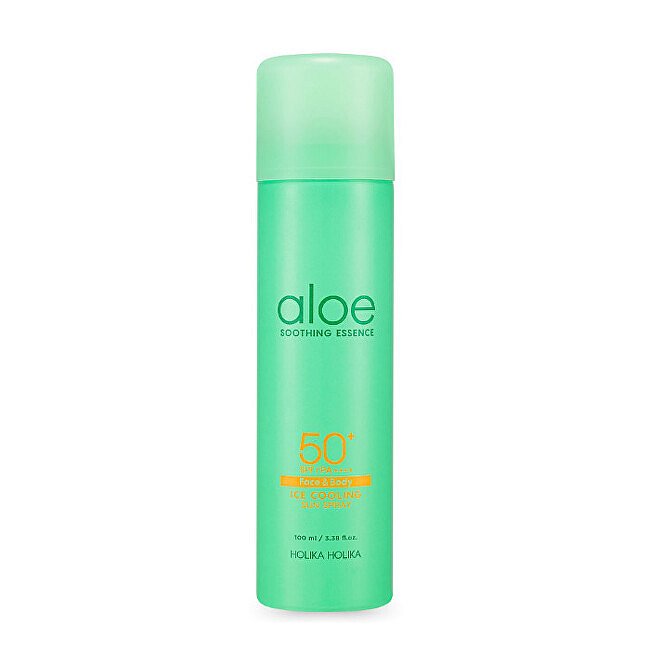 Chladící ochranný sprej SPF 50 Aloe (Ice Cooling Sun Spray) 100 ml