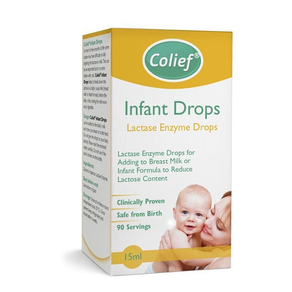 Colief Infant Drops Lactase Enzyme kapky do mléka 15 ml